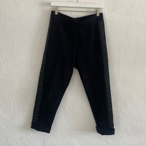 Zara Knit Crop Pant - Black - Sz M